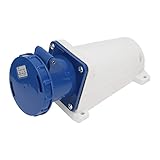 [FÁCIL INSTALACIÓN] El método de instalación del enchufe industrial es muy simple, se puede usar después de la instalación y la eficiencia es muy alta.