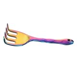 Angoily 2 Pièces Râteau De Jardinage à Quatre Griffes Râteau à Sable Trousse Petit R...