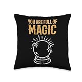 Full of Magic Magician Throw Pillow