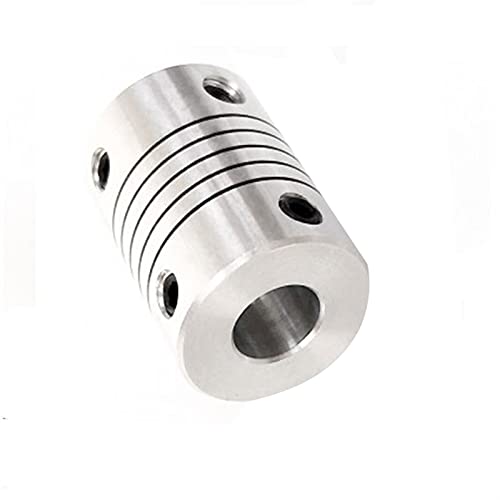 WAAZVXS Coupler 1pc 5x8mm for CNC Motor Jaw Shaft Coupler Flexible Coupling OD 19x25mm 3/4/5/6/6.35/7/8/10mm (Inner Diameter : 5x6)