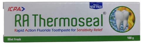 Thermoseal R A - Tube of 100 gm Paste - potassium nitrate toothpaste, sensitive teeth, dentin hypersensitivity, desensitizing toothpaste - Image 2