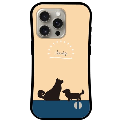 iPhone 17 Pro Max 用 ケース MagSafe 対応 カバー アクリル TPU Qi充電 吸着 磁石 マグネット 耐衝撃 バンパー ワイヤレス充電 マグセーフ アイフォン17プロマックス ifa092-u いぬ 犬 イヌ 動物