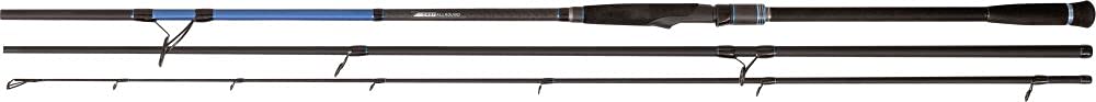 Zebco Premium Z-Cast - Canna da pesca versatile per principianti e per pesca all-in-one, 3,60 m, colore: Nero/Blu
