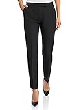 Anlass: Business oodji Collection Damen Klassische Eng Zulaufende Hose, Schwarz, 44
