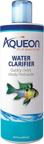 Image of Aqueon Freshwater Aquarium Water Clarifier, Clears Cloudy Fish Tank Water, Safe to Use with Fish and Plants - 8 Ounces (Pack of 12)