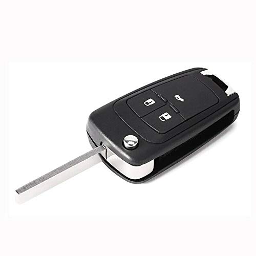 ELECTROPRIME Foldable Remote Key Shell 3 Bouton for Vauxhall Zafira Opel Astra Insignia Y7J1