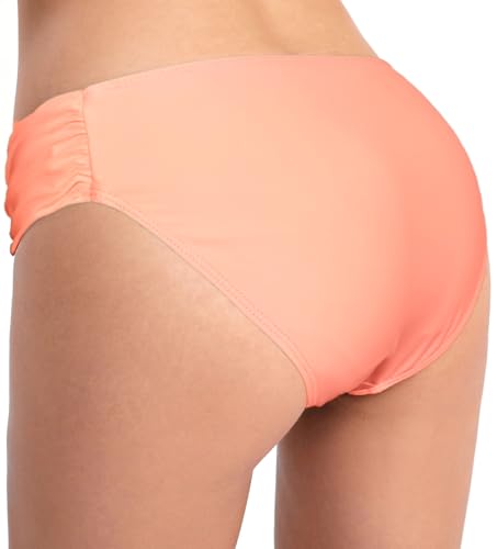 Image of Women's Bathing Suit Bottoms Full Coverage Ruched Bikini Tankini Bottom Swimsuit Brief