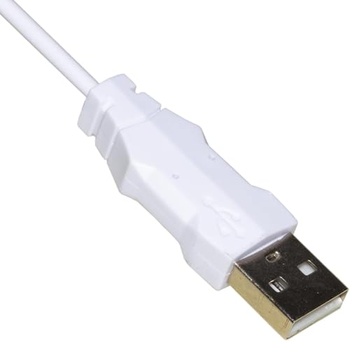 Clavier USB AZERTY blanc idéal pour le télétravail - 5