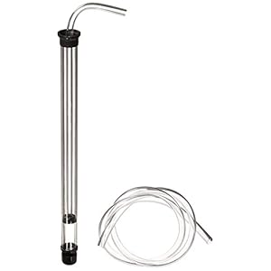 Fermtech Mini Auto-Siphon – Clear Siphon with 3ft Food – Grade Vinyl Hose – Effortless Bottling for 1 Gallon Jugs, Wine, Beer, Mead & Kombucha – 3/8in