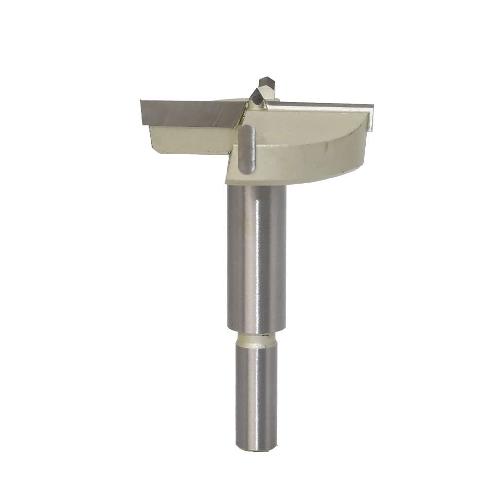 Woodworking Forstner Drill Bits Saw Cutter Tool Carbon High Speed Steel Wood Working Hole Cutter Titanium Coated Wood Boring Hole Drilling (32mm)