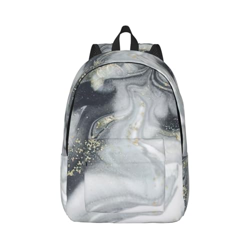 Mochila para enfermera EdWal con estampado de mármol de mano mujer