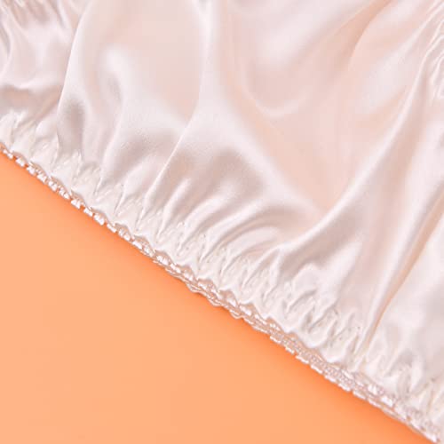 100% Silk Panties Sexy Satin Bikini Panties for Women (4-Pack)4