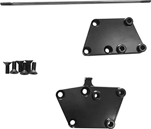 HardDrive 056340: Forward Control Extension Kit Black Softail '00-17
