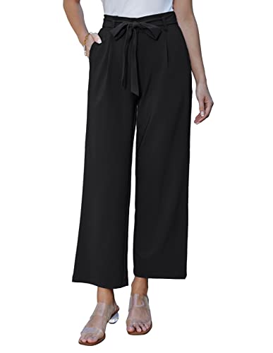 GRACE KARIN Damen Lässige Hose mit weitem Bein Business Casual Hose mit...