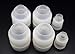 Tumtanm 6 Pack Piping Nozzles Coupler, Couplers Adaptor Cake Decorating Tools, 3 Size Couplers for Icing Nozzles