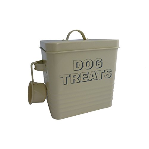Dog Treats Tin in Cream
