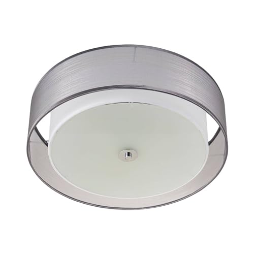 Plafonnier moderne Tobia en tissu pour illuminer vos repas en salle à manger