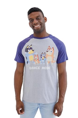 Bluey Bingo Dad Mens T-Shirt Bluey Family Dad Large