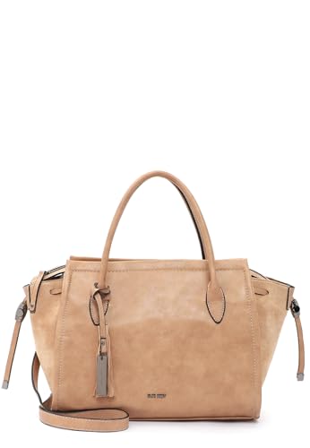 Bolso bandolera Suri Frey Kally Shopper en color marrón claro