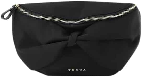 【極美品】TOCCA 撥水 RIBBON KNOT ボディバッグ 黒 トッカ TOCCA 【撥水】RIBBON KNOT BODY BAG ボディバッグ