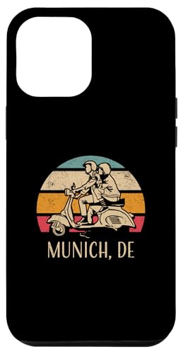 Múnich DE Deutschland Germany - Patinete vintage Carcasa para iPhone 12 Pro Max