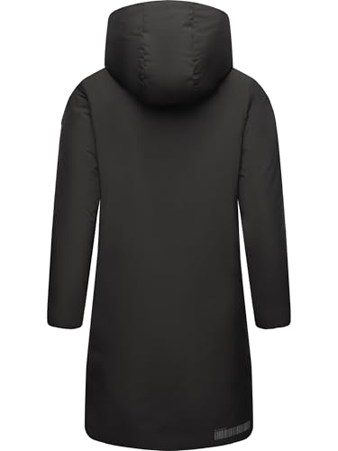 Women's Winter Coat with Hood - Weather-Resistant, Long Puffer Jacket - Mid-Length Coat - Nanami XVI S-3XL3