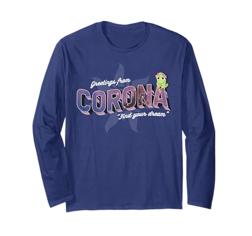 T-shirt long Pascal Tangled Disney pour adulte haut Corona en coton violet