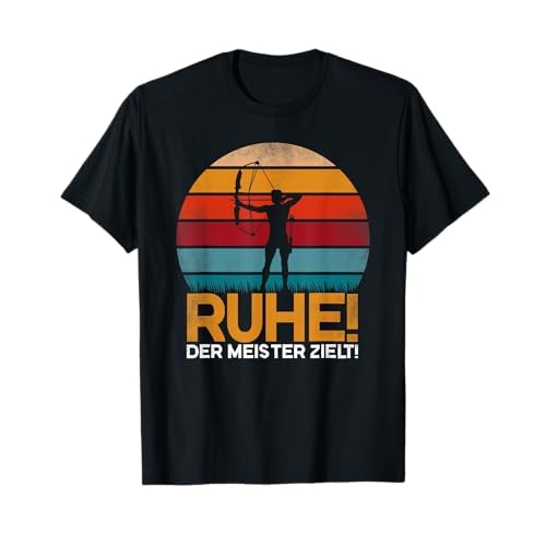 Bogensport Pfeil und Bogen Archer Bogenschütze Bogenschießen T-Shirt