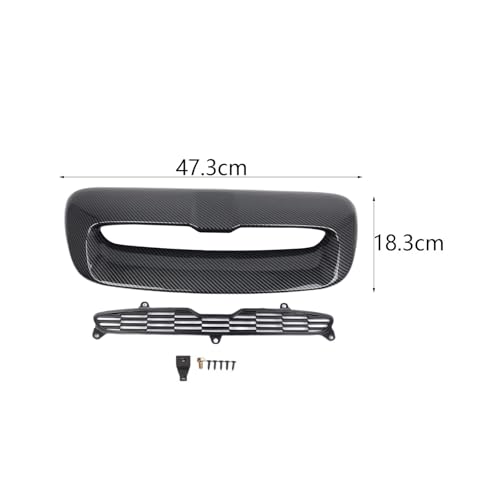 Grille aération capot Mini Cooper S R56 R55 R57 2007-2014 noir - 2