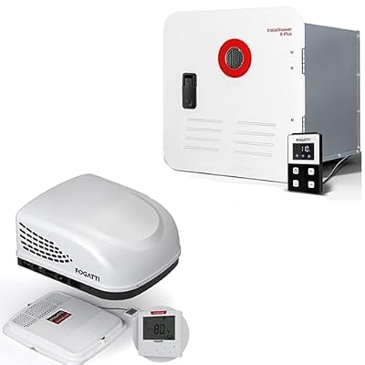 FOGATTI RV Water Heater and 13500BTU RV AC Unit