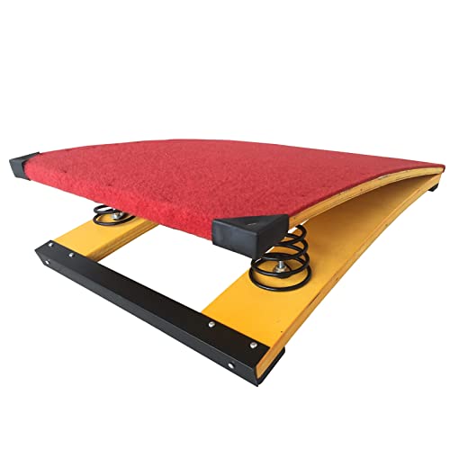 BBHW Trampolín Gimnasia Mini Trampolín Infantil para Sala de Juegos, Trampolín de Gimnasia de Salto en Casa para Barra de Viga de Gimnasia, 2 Resortes, Carga 55kg / 120lbs