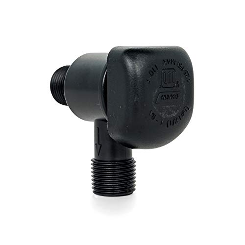 Image of Camco Vacuum Breaker Assembly - Protects Your Water Supply from Harmful Pollutants and Contaminates (40395), Black, 1 Count (Pack of 1)