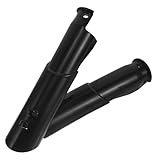 JECOMPRIS Protector de Horquilla Delantero para Motocicleta Todoterreno, Cubierta Antipolvo Resistente a Impactos, Longitud 8,6 para Motos de Cross y Carretera, Funda Protectora