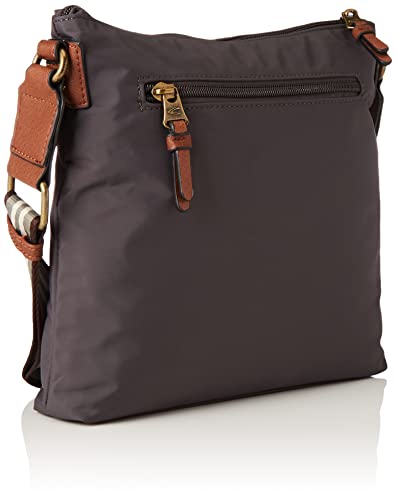 camel active Umhängetasche Bari Cross Bag Dark Grey grau