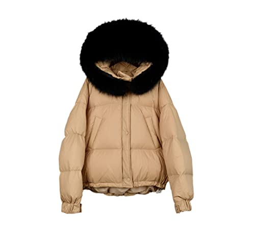 Manteau d'hiver à capuche pour femme idéal pour les sorties urbaines glaciales