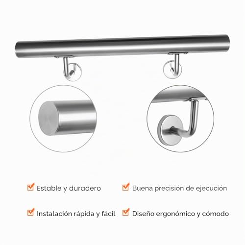 Pasamanos antideslizante para seguridad en casa de 80 cm 5