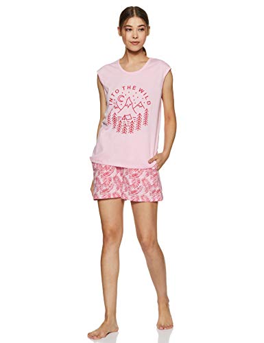 Image of GiglyMigly Women Cotton Printed Top and Pyjama Set