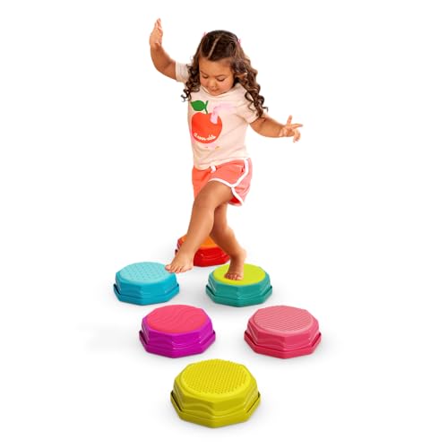 Balance & Hop Stepping Stones B. toys parcours de motricité