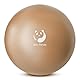Slim Panda Gymnastikball Klein, 23 cm Pilates Ball mit Aufblasbarem Strohhalm, Soft Yoga Ball für Senioren Therapie, Hause, Fitness, Balance TrainingRoségold