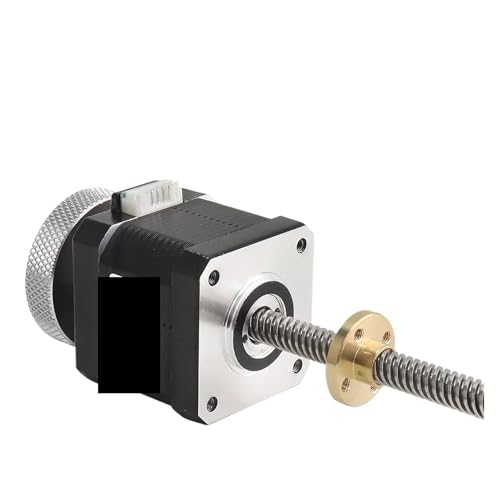 Moteur pas à pas Nema 17 linéaire T8x4 avec tige filetée de 200mm pour guidage de l'axe Z