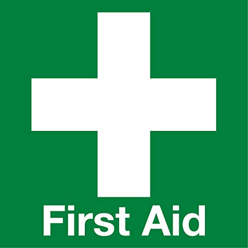 Pack of 10 First Aid Helmet Self Adhesive Vinyl Stickers Health and ...