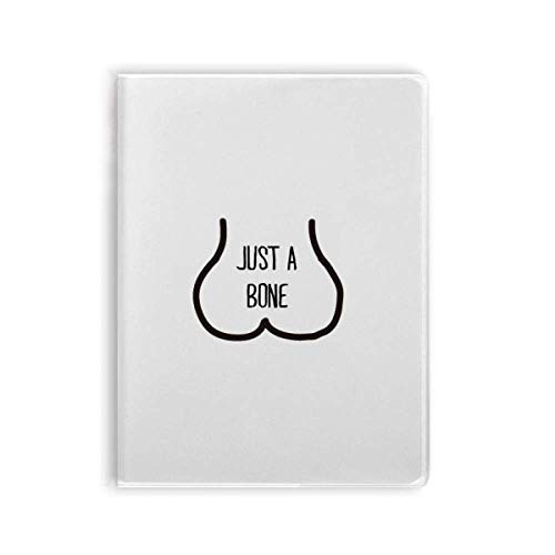 Carnet de notes souple Just Bone idéal pour croquis et bureau