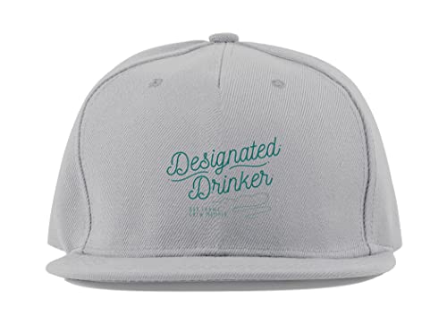 Casquette de baseball pour festival et soirées, le style urbain avec visière intégrale buveur