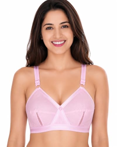 Image of SONA Perfecto Cotton Bra for Woman Full Coverage Everyday Non-Padded Wirefree