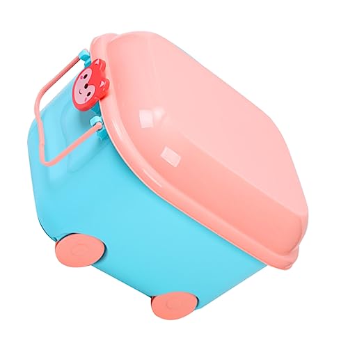 Vaguelly Children Toy Case Box Collection Pp Child With Cover Stuffed Toy Holder