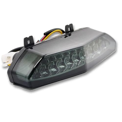 Feu Arrière pour Kawasaki Ninja ZX6R 2007 2008 avec Clignotant et Stop Intégré