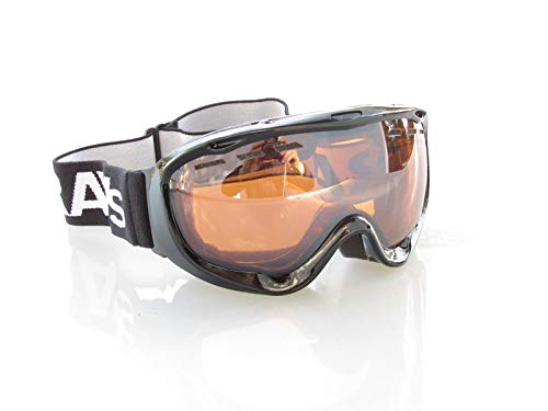 Double disque anti-buée pour ces lunettes de ski avec protection UV 100%