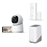 Anker Eufy (ユーフィ) Indoor Cam E30 (見守りカメラ) + Security Entry Sensor (ドアベルセンサー)x2個 + HomeBase(ホームベース) セット