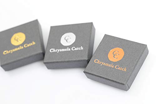 image for Most Secure Earring Back by Chrysmela Yellow Gold Color Locking Earrin