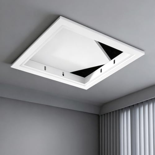 Panel de acceso empotrado de 25cm para cubrir tuberías y registros de pared 2